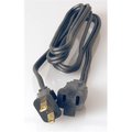 Keen 6 ft. 16/2 Wire Gauge Black Small Appliance & Heater Cord KE338179